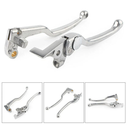 Chrome Aluminum Brake Clutch Levers for Yamaha FZ1 FZ6 FZ8 (2001-2005)