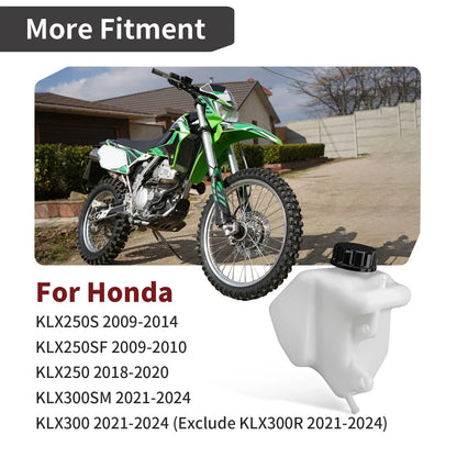 Coolant Reservoir Tank Cap Kit for Kawasaki KLX250S/SF KLX300SM (2009–2024)