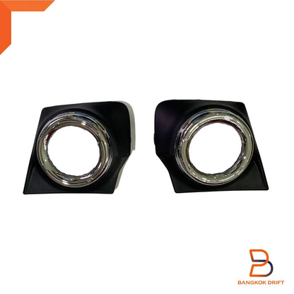 E4 Fog Lamp Spot Light for Mitsubishi Triton L200 MQ 2015-2018 Chrome Cover