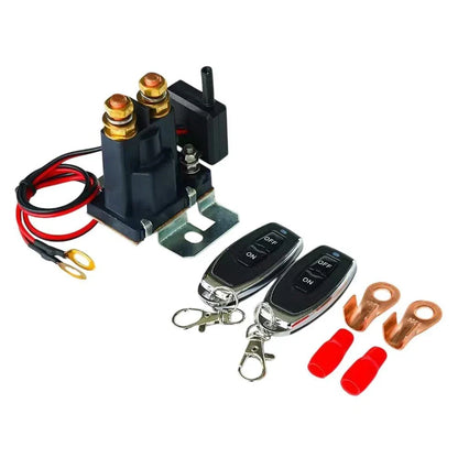 200A Wireless Battery Disconnect Switch with 4 AWG Cables