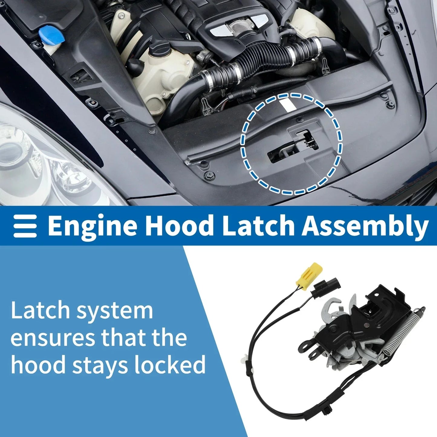 Hood Latch Assembly for BMW 5 Touring G31 (2017-2023)