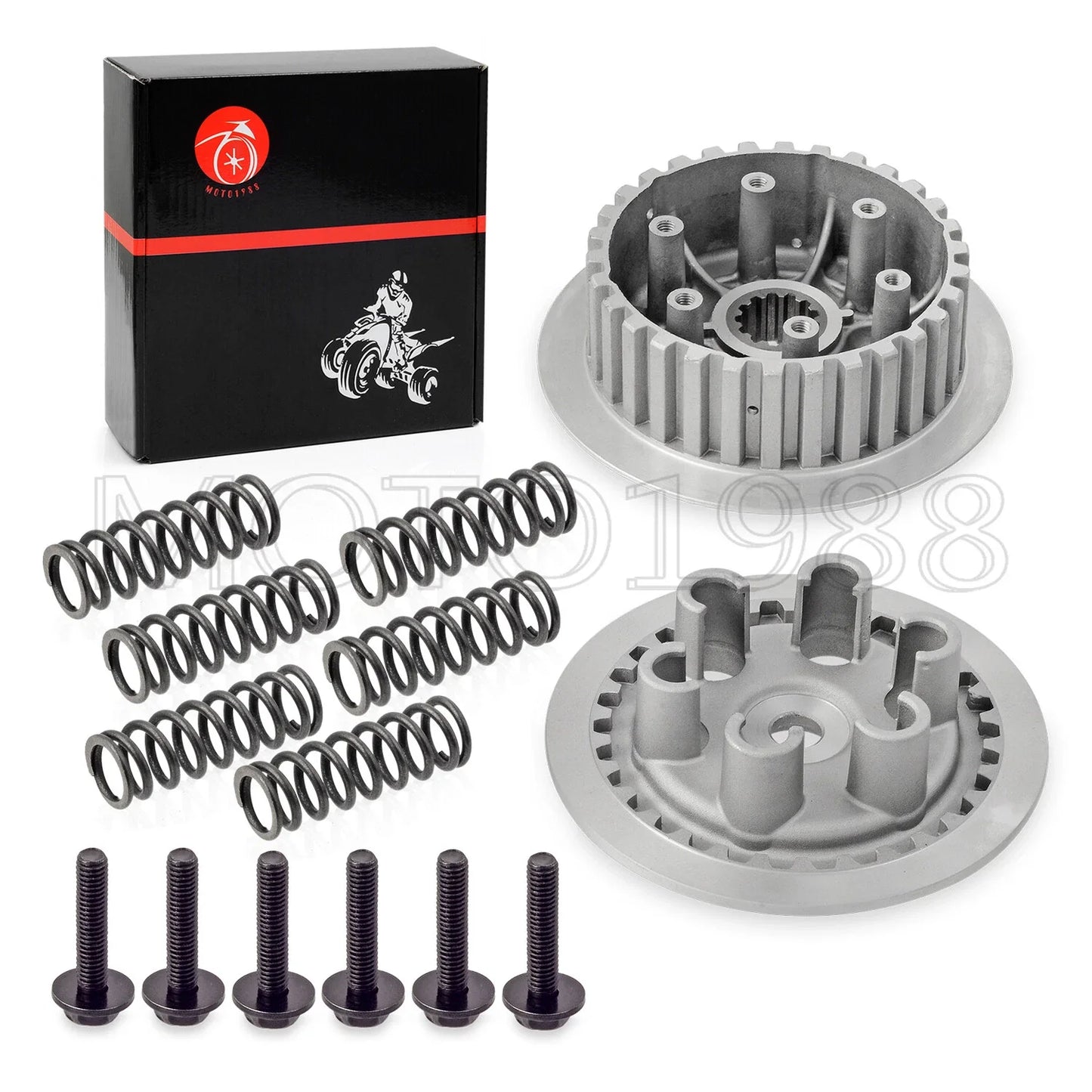 Clutch Kit Inner Hub & Outer Pressure Plate for Yamaha YFZ450 (2006–2013)