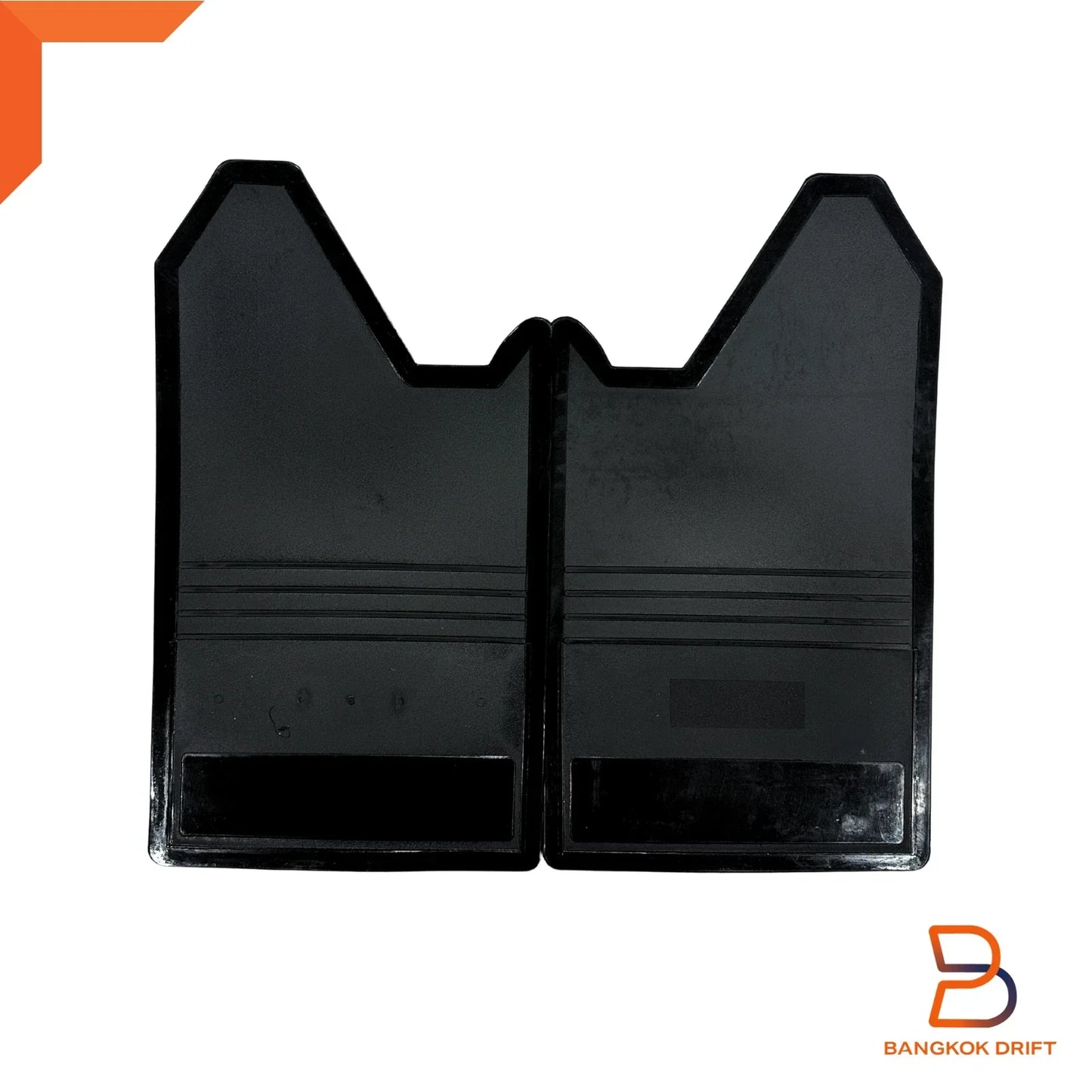 4 x 4WD Off-Road Mud Flaps Splash Guards for Universal Car Truck Black Plastic