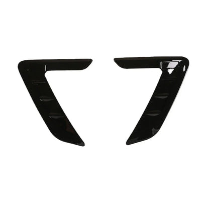ABS Side Fender Air Outlet Vent Cover Gloss Black for BMW 3-Series (2020-2021)