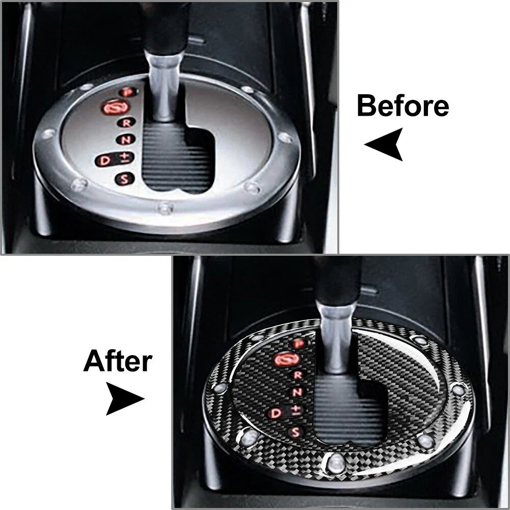 Center Console Gear Shift Panel Covers for Audi TT (2001-2006)