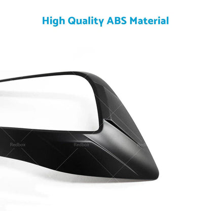 Black Headlight & Tail Light Trim Covers for LDV T60 (2017-2021)