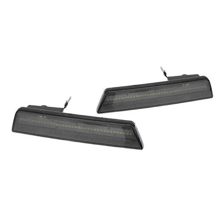 Red LED Rear Side Marker Lights for Dodge Challenger, Charger (2008-2014)