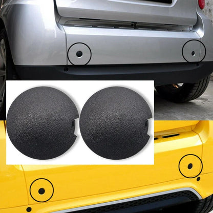 2x Rear Bumper Towing Eye Cover Tow Cap for Smart Fortwo (2007–2015)
