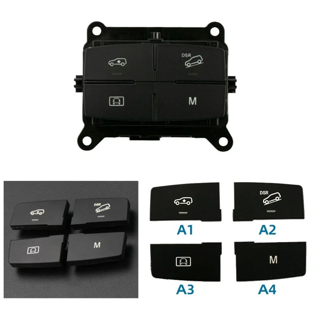 4 x Center Switch Buttons for Mercedes-Benz ML GL GLE