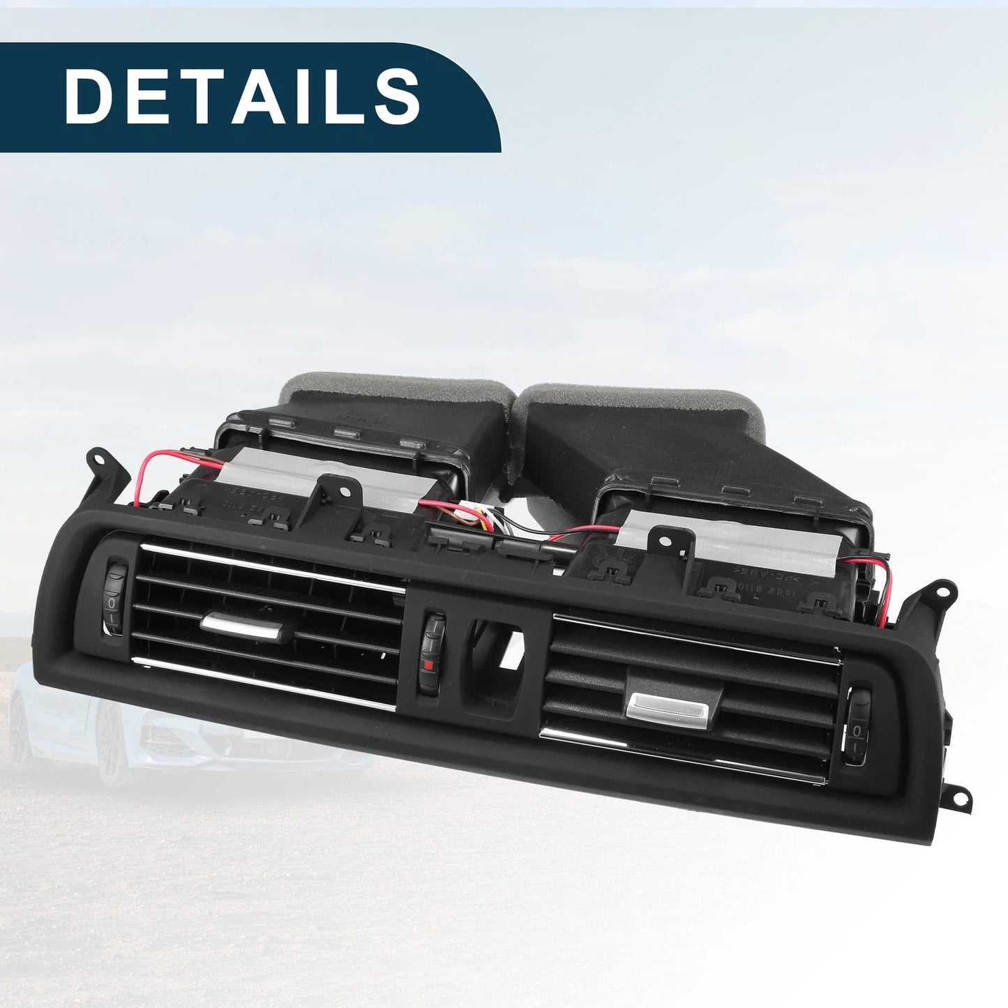 Air Vent Panel for BMW 528i (2011-2016) Grille Black AC