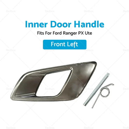 Dark Chrome Front Left Inner Door Handle for Ford Ranger (2011-2023)