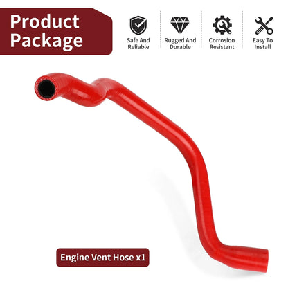 Red Engine Vent Hose for Polaris Ranger XP 570 Full-Size (2014–2019)