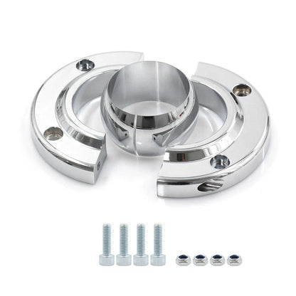 2" Aluminum Alloy Swivel Steering Column Floor Mount Chrome for SBC BBC