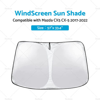 WindScreen Sun Shade for Mazda CX-5 (2017-2022) UV Block Foldable