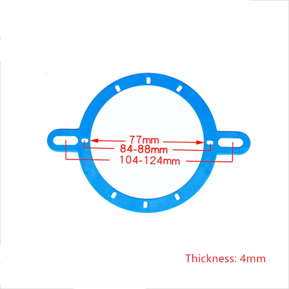 Mid-mounted Speaker Gasket for Universal Car Audio 3/4 Inch
