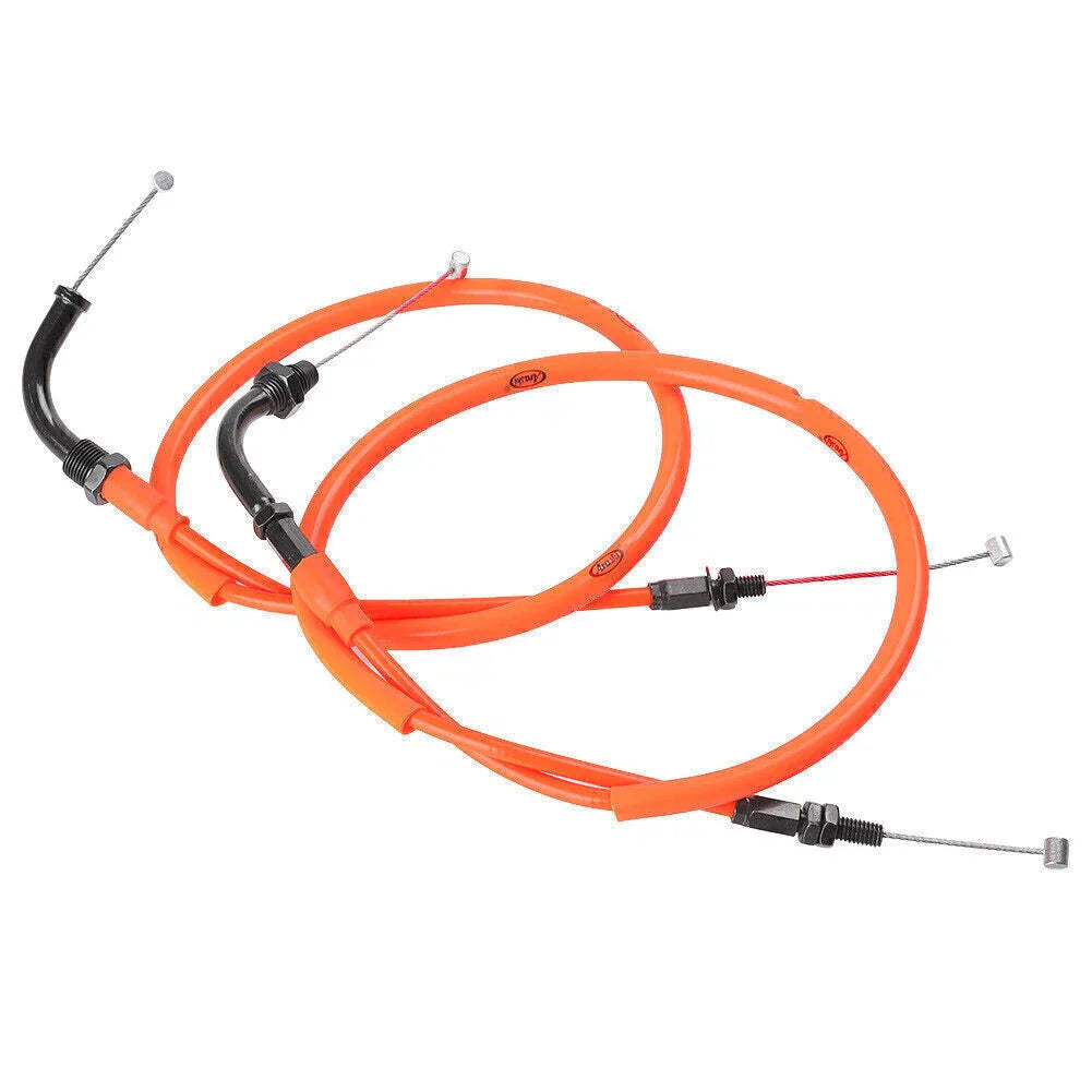 Throttle Cables for Honda CBR1000RR (2004-2007) - Black Accelerator Lines