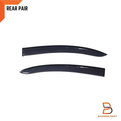 Weathershields Window Visors for Nissan Micra K13 Hatchback 2010-2016