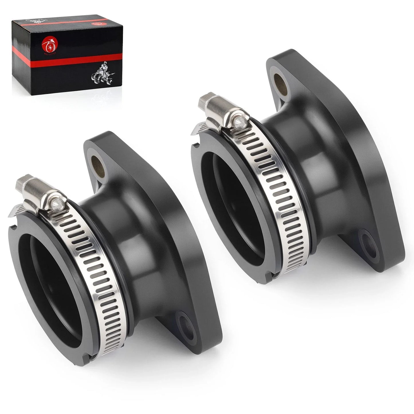2 x Intake Manifold Boot Flange for Polaris Indy 440 500 600 650 (1985–2000)