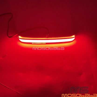 LED Saddlebag Brake Accent Lights for Harley Touring Street Glide Road Glide (14-23)