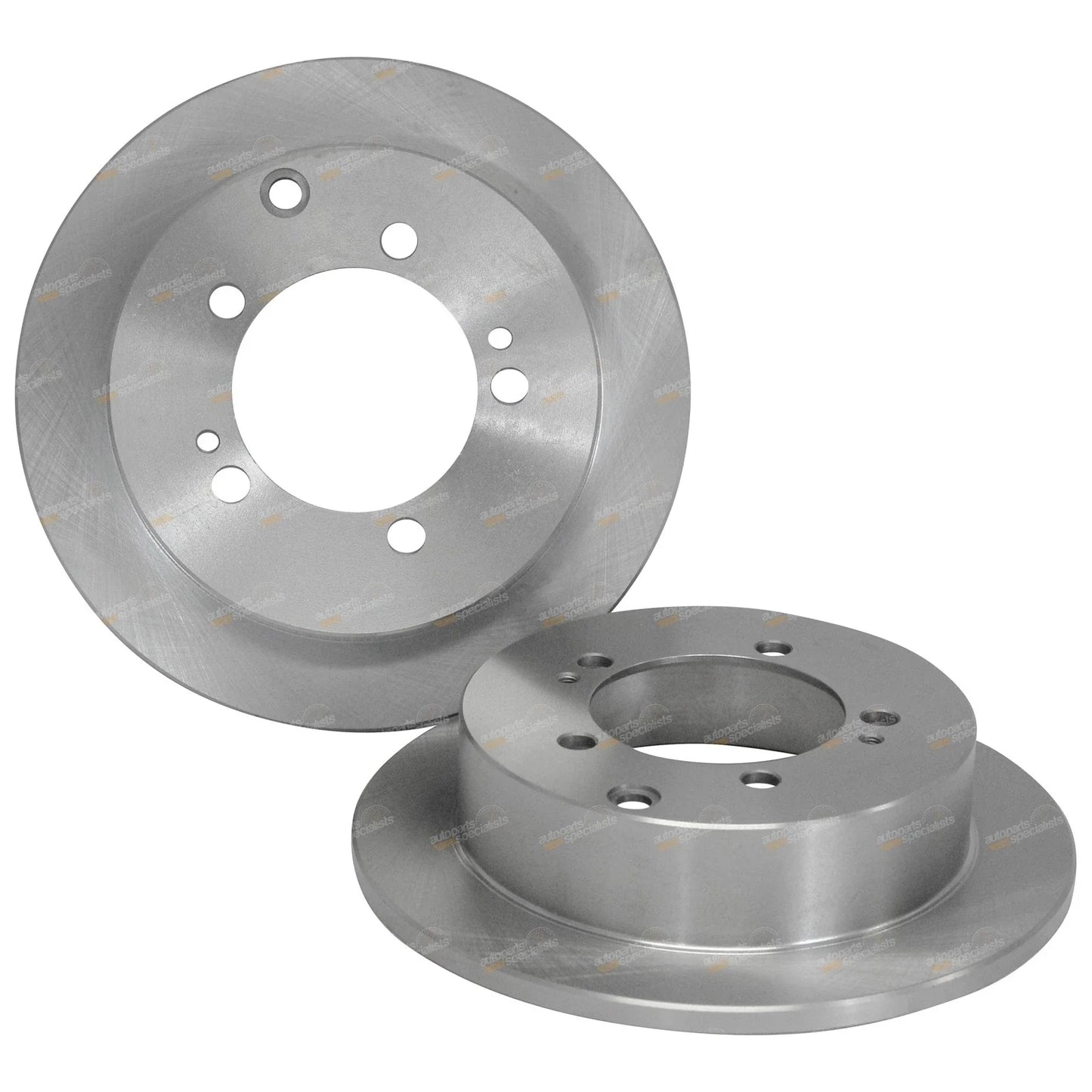 2 Rear Disc Brake Rotors for Mitsubishi Magna (1996-2005)