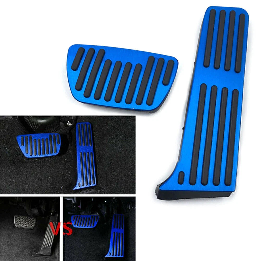 Blue Gas Brake Foot Pedal Cover for Toyota Camry (2018-2020)