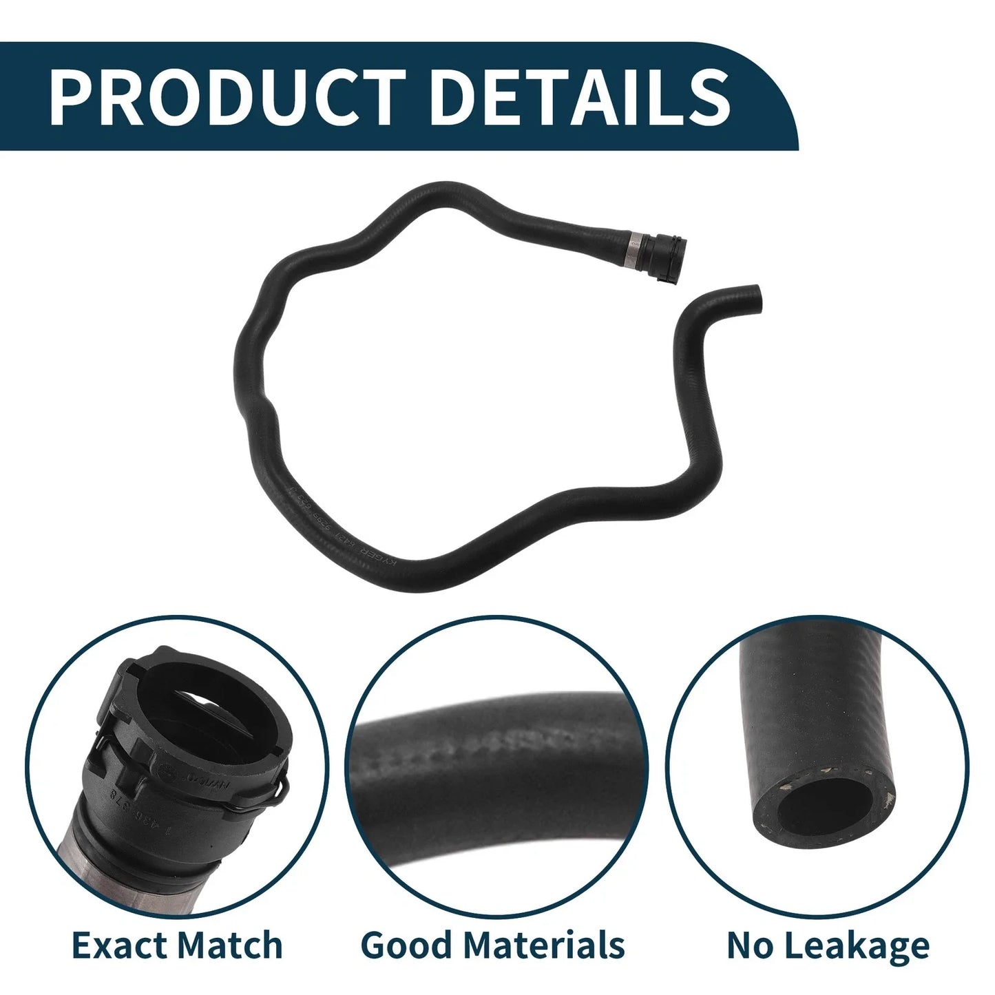 Radiator Hose Warm Air Inlet Pipe for BMW 530i (2017-2019)