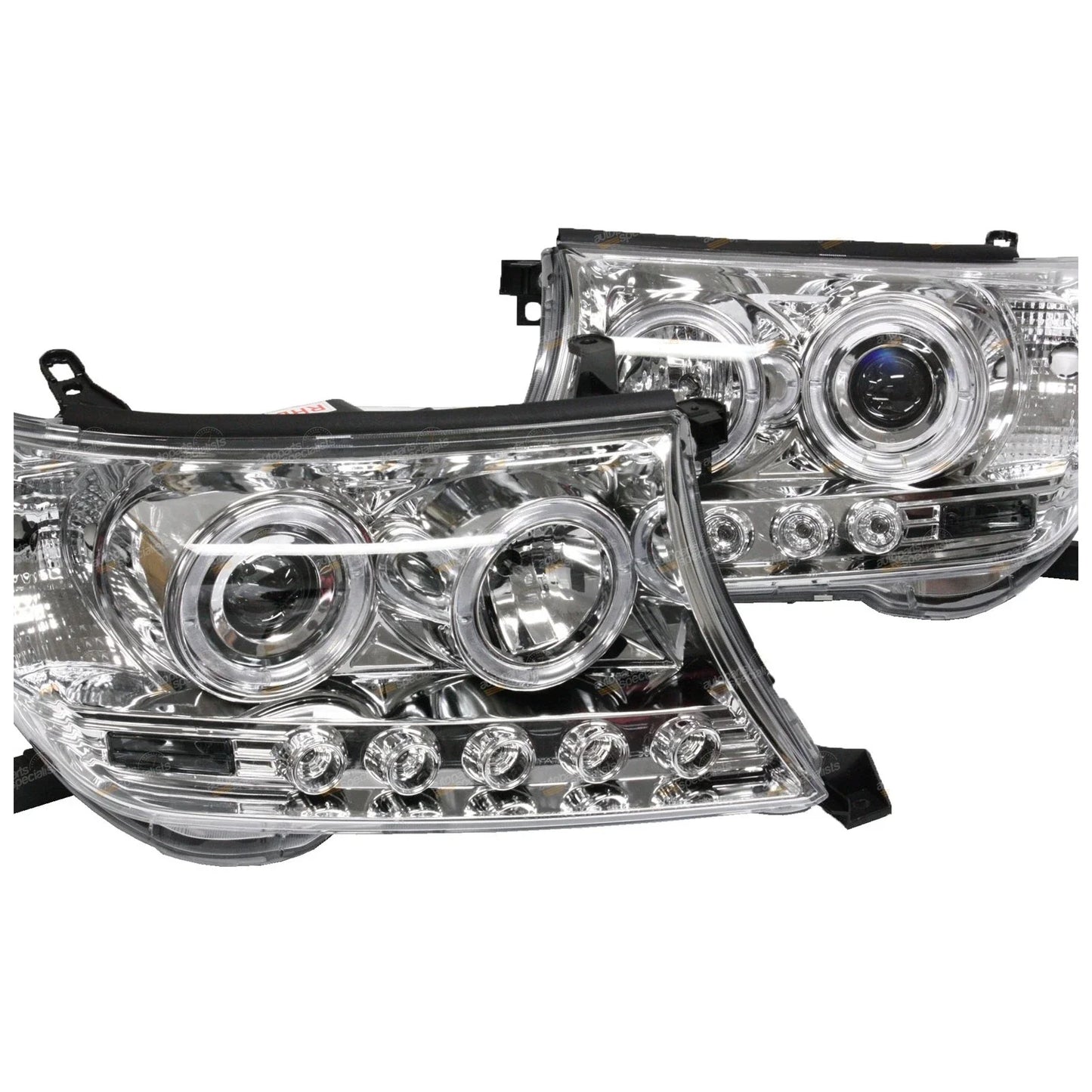 Headlights 2 x for Toyota Landcruiser 200 Series (2007–2015)