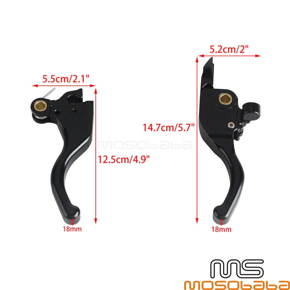 Hand Brake Clutch Levers for Harley Touring Street Glide CVO FLHXSE (23-24)