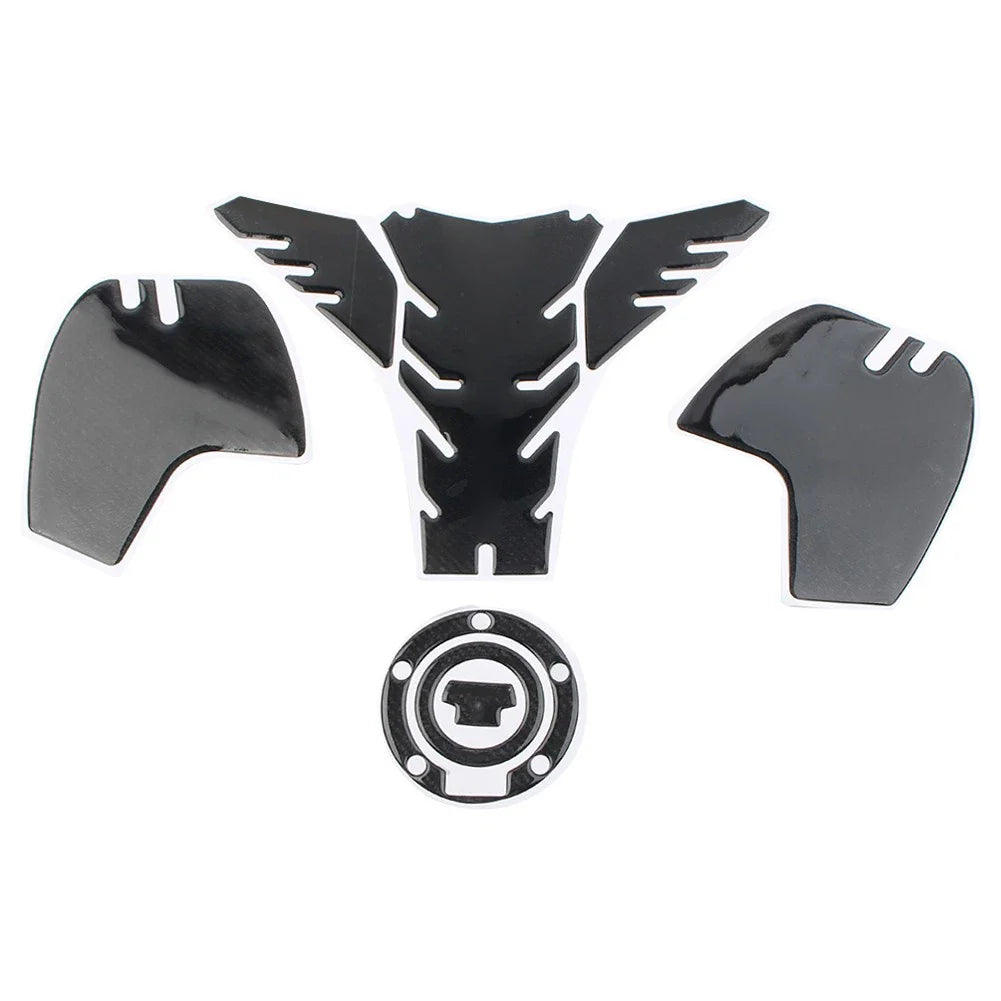 3D Carbon Fiber Tank Pad Decal for Yamaha MT-09 (2014-2023)
