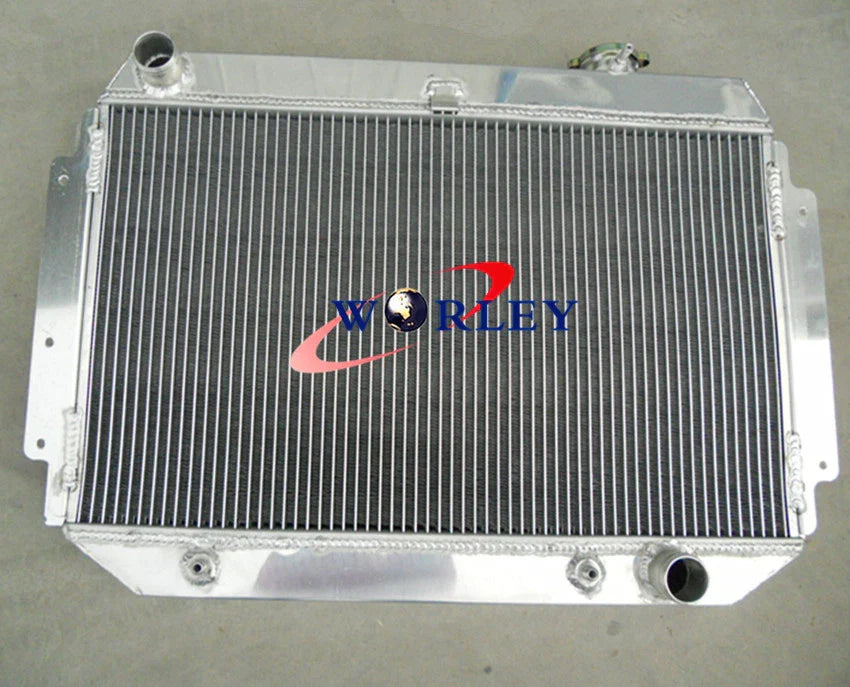 3 Row Aluminum Radiator for Holden HG HT HK HQ HJ HX HZ & Chevy V8 (1971-1980)