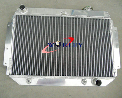 3 Row Aluminum Radiator for Holden HG HT HK HQ HJ HX HZ & Chevy V8 (1971-1980)