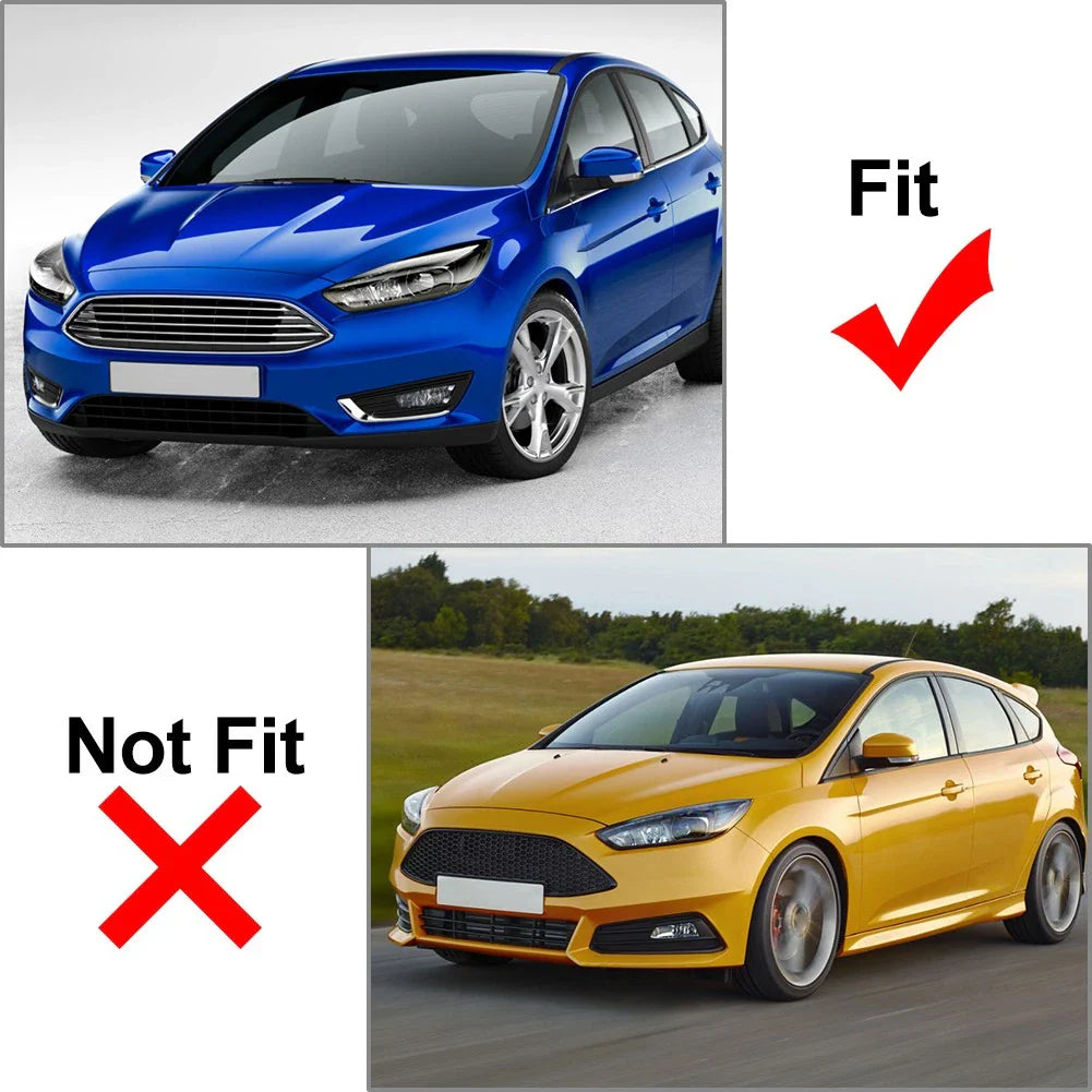 Front Bumper Fog Light Covers for Ford Focus (2015-2018)