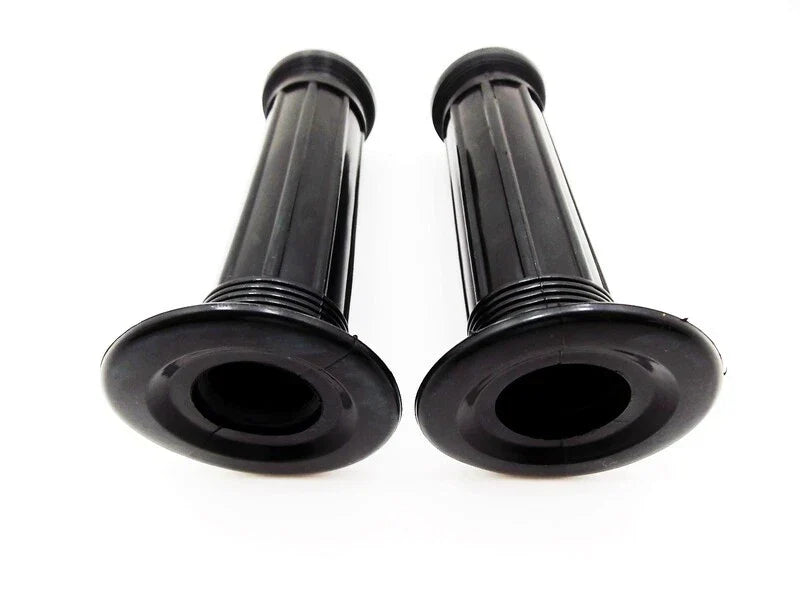 Black Hand Grip Set for Honda CR250M (1973-1976) - Left & Right Pair
