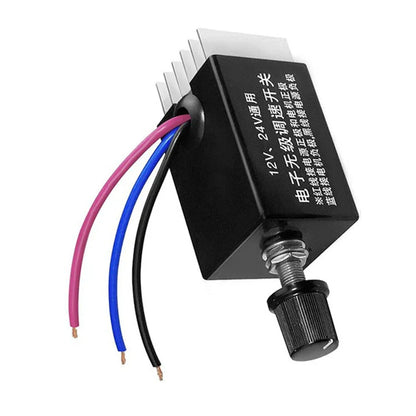 12V/24V Motor Speed Controller Switch for Car Truck Fan Heater Defroster