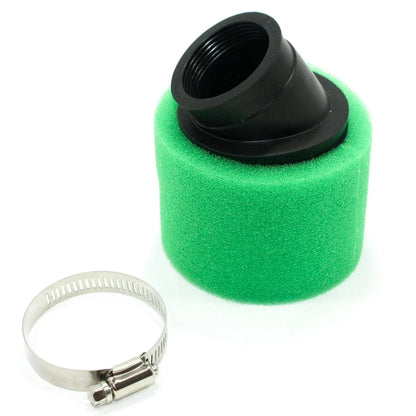 48mm Bent Angled Foam Air Filter Pod for PIT PRO Trai Quad Dirt Bike ATV