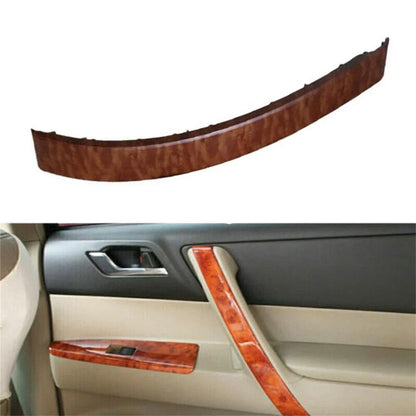 Wood Look Front Right Armrest Door Handle Cover Trim for Toyota Highlander (08-13)