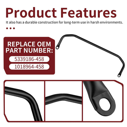 Matte Black Rear Stabilizer Tube for Polaris Ranger 570