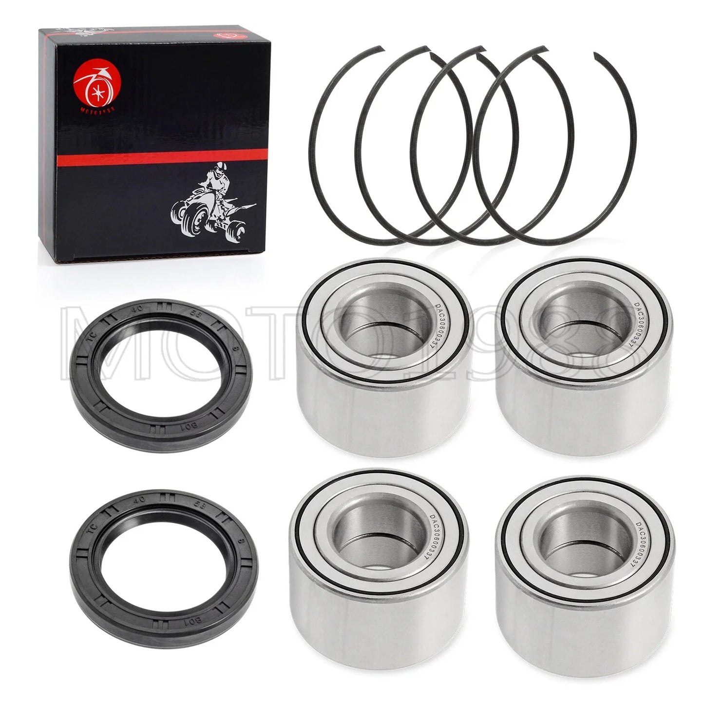4 x Wheel Bearings & Seals Kit for Can-Am Defender Max HD8 (2018–2021)