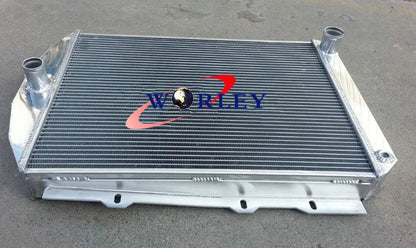 Aluminum Radiator & Fans for Chevy 350 V8 Hot Rod (1938)