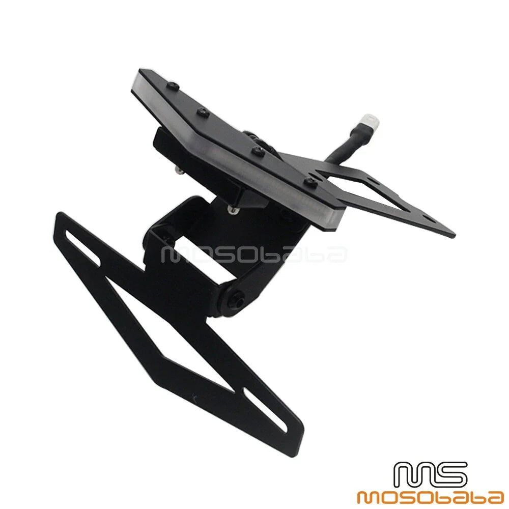 LED Fender Eliminator & Adjustable License Plate Bracket for Ducati Hypermotard (2013-2019)
