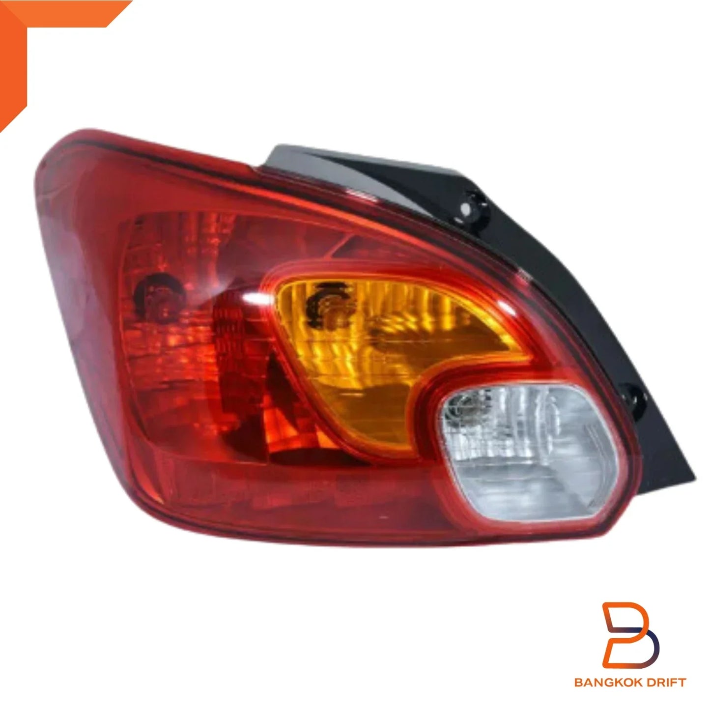Pair Tail Lamp Rear Light for Mitsubishi Mirage Hatchback (2012-2017)