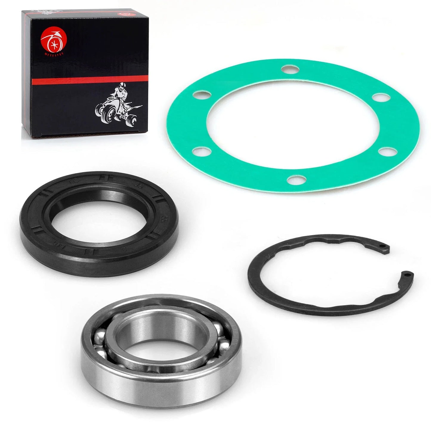 Rear Axle Bearing & Seal Gasket Kit for Kawasaki Mule 2520 (1993–2000)