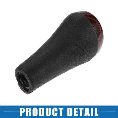 6 Speed Manual Gear Shift Knob for BMW Black Red