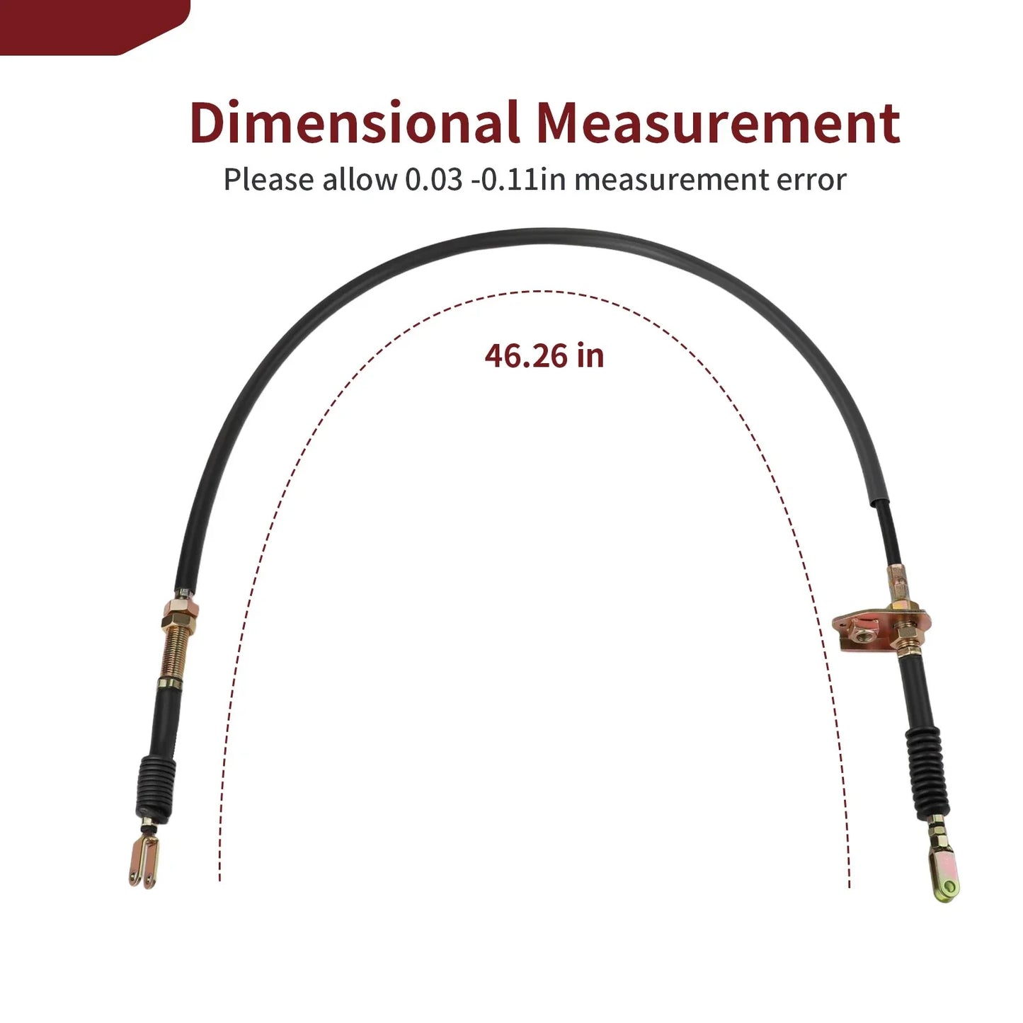 Reverse Lever Cable for Yamaha Big Bear 350 YFM350 FW (1987–1993)