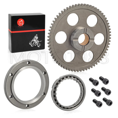 Starter Clutch kit One Way Gear Bearing for Yamaha Grizzly 660 (2003–2008)