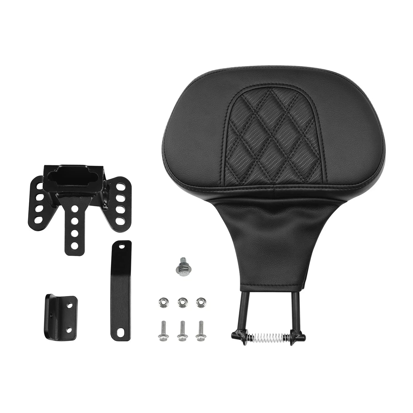 Front Driver Backrest & Mounts for Harley Touring Road Street Glide (2009-2023)