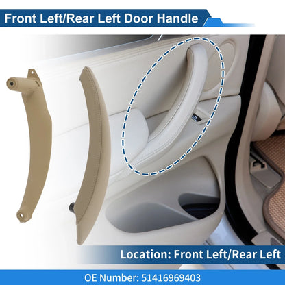 Inner Door Panel Handle for BMW X5 X6 (2007-2013) Beige