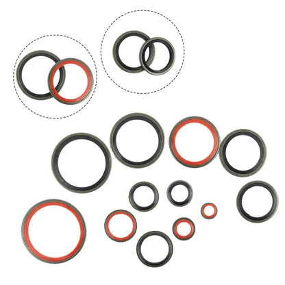 100pcs/245pcs Assorted Sealing Gasket