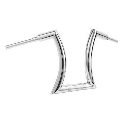16" Chrome Rise 2" Hanger Handlebars for Harley Softail Sportster