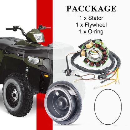 Stator + Flywheel Rotor kit for Polaris Sportsman 335 400 500 4x4 (1996–2002)
